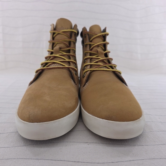 Timberland Womens Dausette Wheat Nubuck Lace Up Sneaker Boots Shoes A1KLZ Size 8 - Picture 5 of 13